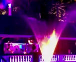 Water fire fountain special effects showreel