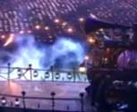 Low smoke CO2 effects for steam ship at Paralympic Closing Ceremony