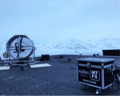 MTFX on set with Fortitude image