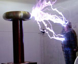 Sarcophagus Faraday Cage high voltage special effect