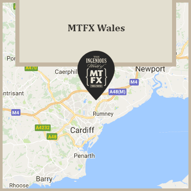 MTFX Wales map
