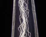 Lightning tube high voltage effect prop