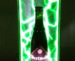Lightning / plasma display for bottles