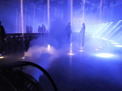 Tate London smoke effects by MTFX