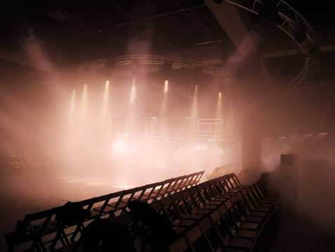 Tate London smoke effects by MTFX
