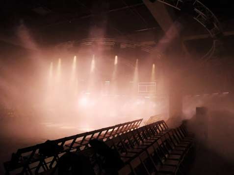 Tate London smoke effects by MTFX