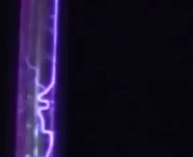 Plasma Column high voltage effects
