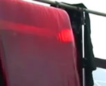 Red waterfall special effect