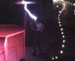 SG150 Tesla coil with Faraday Cage in Turkey