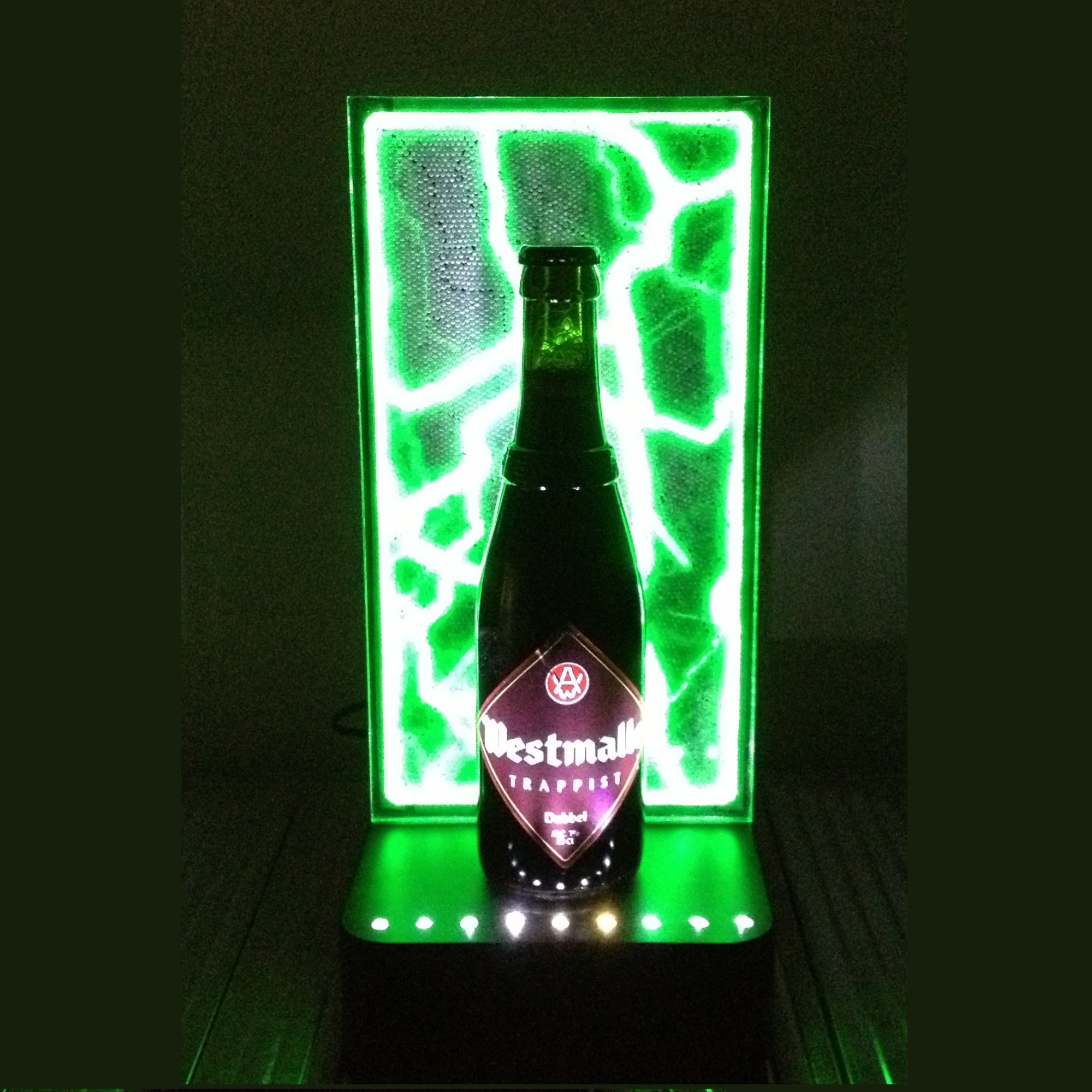 Lightning Plasma Panel Display - Green