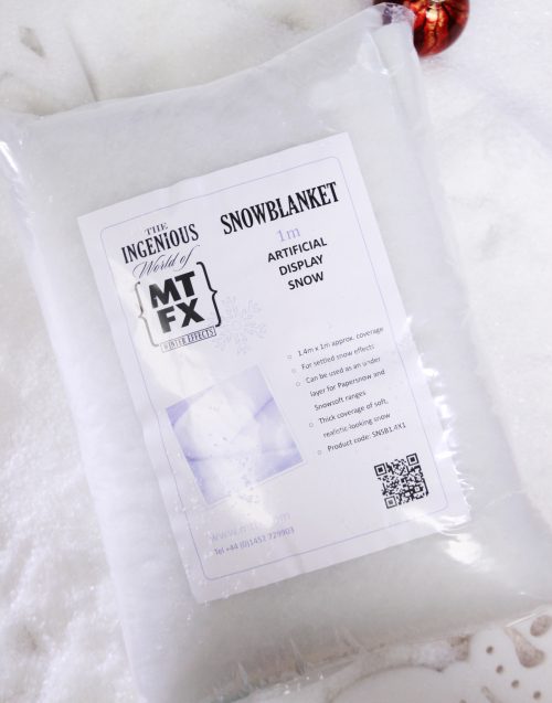 soft fake snow blanket