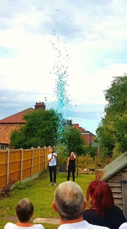 Gender Reveal Streamers Confetti Cannons