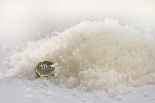 Eco Snow Flakes (Fire Retardant), Fine and Coarse Flake Sizes, Biodegradable 800g - Image 2