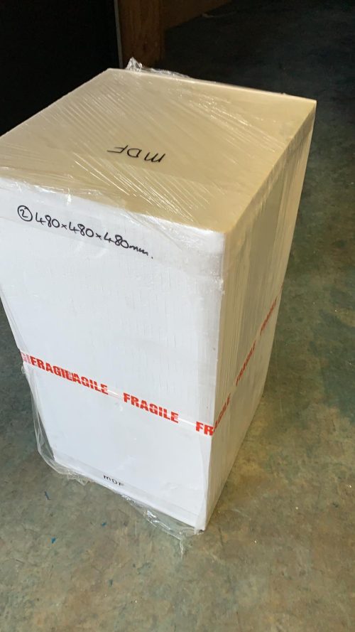 Cubed Polystyrene Blocks