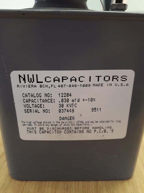 NWL Capacitors - Catalog no: 12204 - Image 2