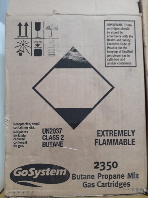Box of 12 x Go System 2350 70/30 Butane Propane Mix 350g - Image 2