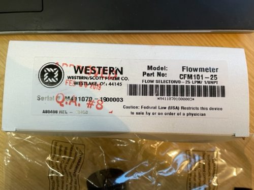 FLOW SELECTOR, 1/8 IN NPT, 0 TO 25 LPM FLOW by Western Enterprises - Image 4